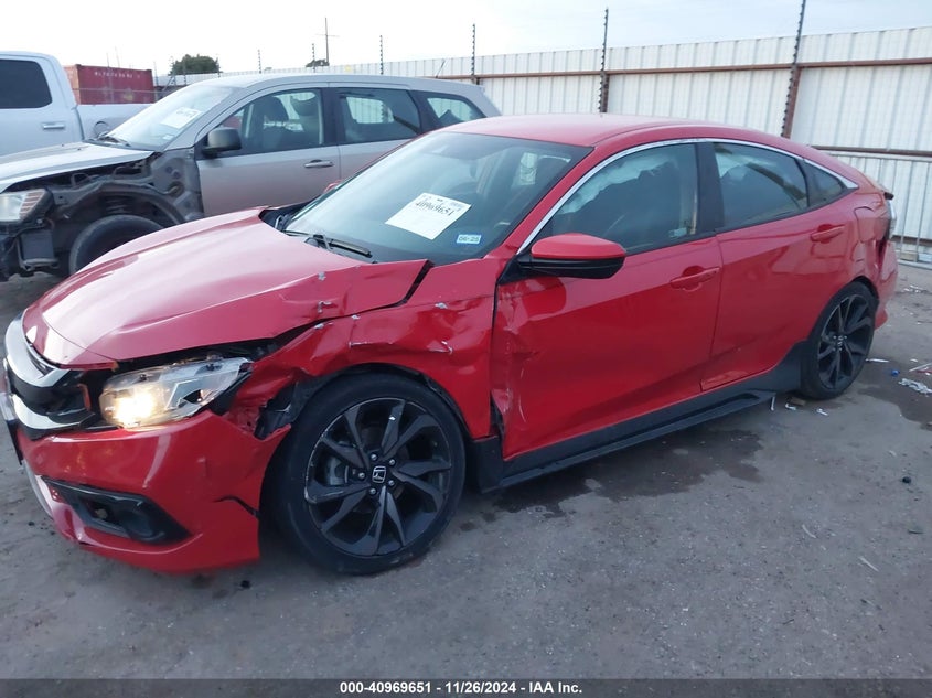 2020 HONDA CIVIC VIN: 2HGFC2E8XLH565966