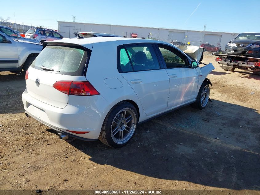 VIN 3VW4T7AU6HM019659 2017 VOLKSWAGEN GOLF GTI no.4