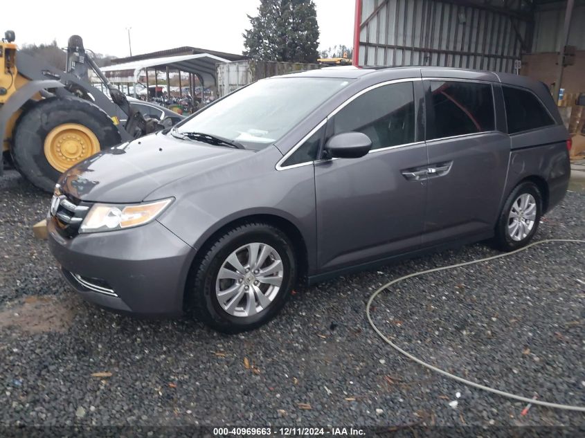 VIN 5FNRL5H62FB057976 2015 Honda Odyssey, Ex-L no.2