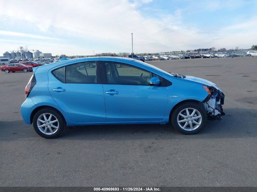 VIN JTDKDTB37F1114005 2015 Toyota Prius, C Four no.13