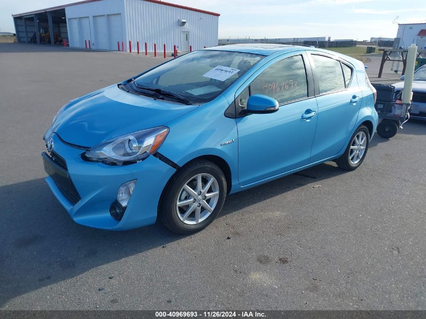 VIN JTDKDTB37F1114005 2015 Toyota Prius, C Four no.2