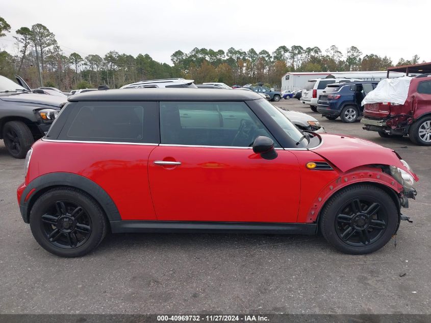 2013 Mini Hardtop Cooper VIN: WMWSU3C5XDT548207 Lot: 40969732