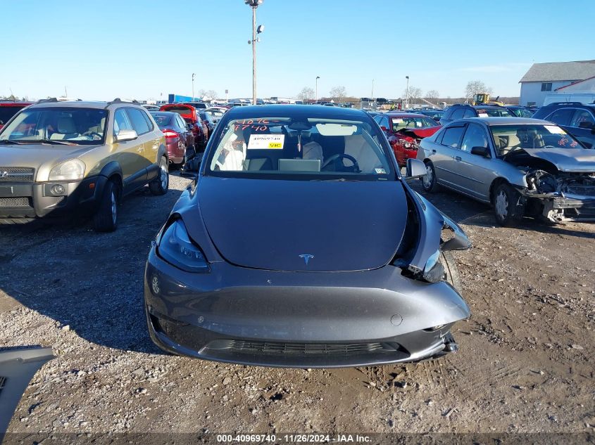 VIN 7SAYGDEE9PA208674 2023 Tesla Model Y, Awd/Long... no.12