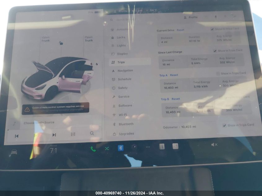 VIN 7SAYGDEE9PA208674 2023 Tesla Model Y, Awd/Long... no.7