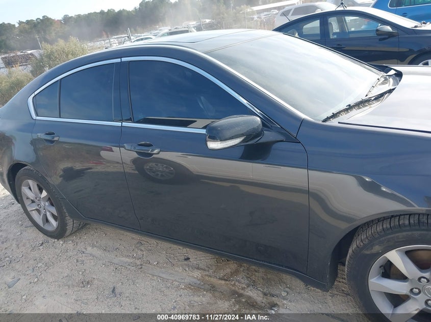 2012 ACURA TL VIN: 19UUA8F5XCA016786