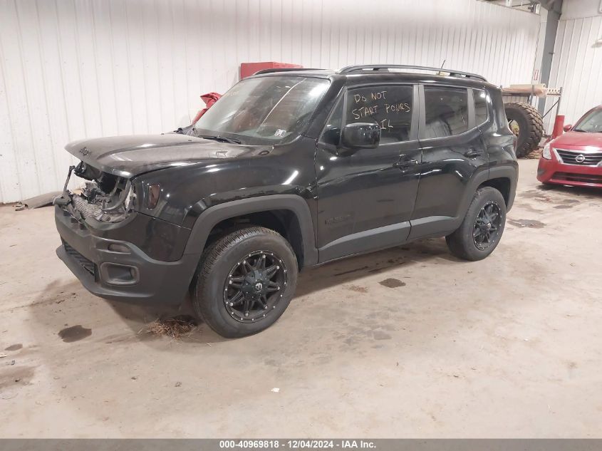 VIN ZACCJBBB8HPG36482 2017 Jeep Renegade, Latitude 4X4 no.2