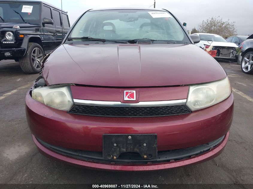 2003 Saturn Ion 2 VIN: 1G8AJ52F43Z110060 Lot: 40969887