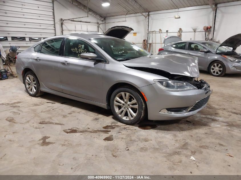 VIN 1C3CCCAB0FN720257 2015 CHRYSLER 200 no.1