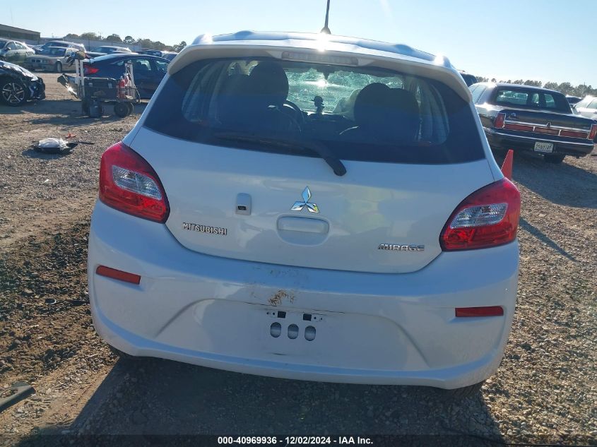 VIN ML32A3HJ3KH013790 2019 Mitsubishi Mirage, Es/Rf no.16