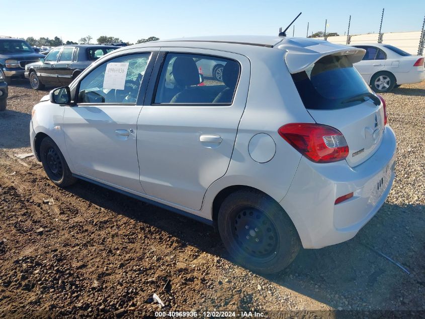 VIN ML32A3HJ3KH013790 2019 Mitsubishi Mirage, Es/Rf no.3