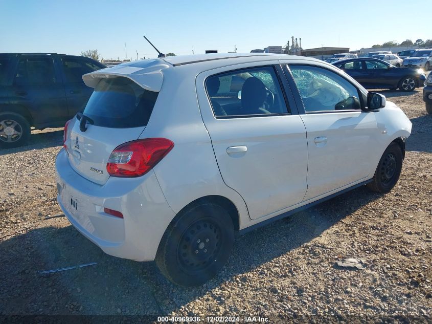 VIN ML32A3HJ3KH013790 2019 Mitsubishi Mirage, Es/Rf no.4