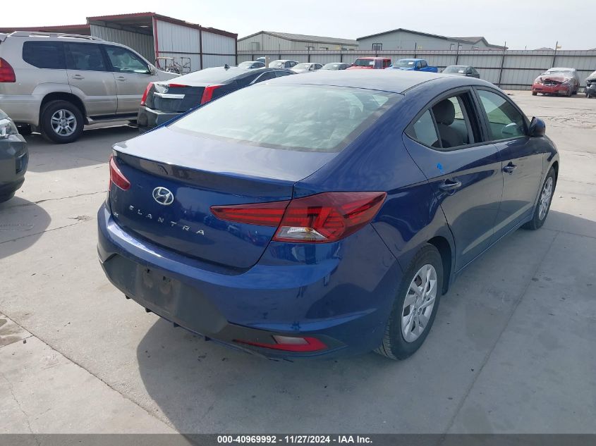 VIN 5NPD74LF7KH494061 2019 Hyundai Elantra, SE no.4