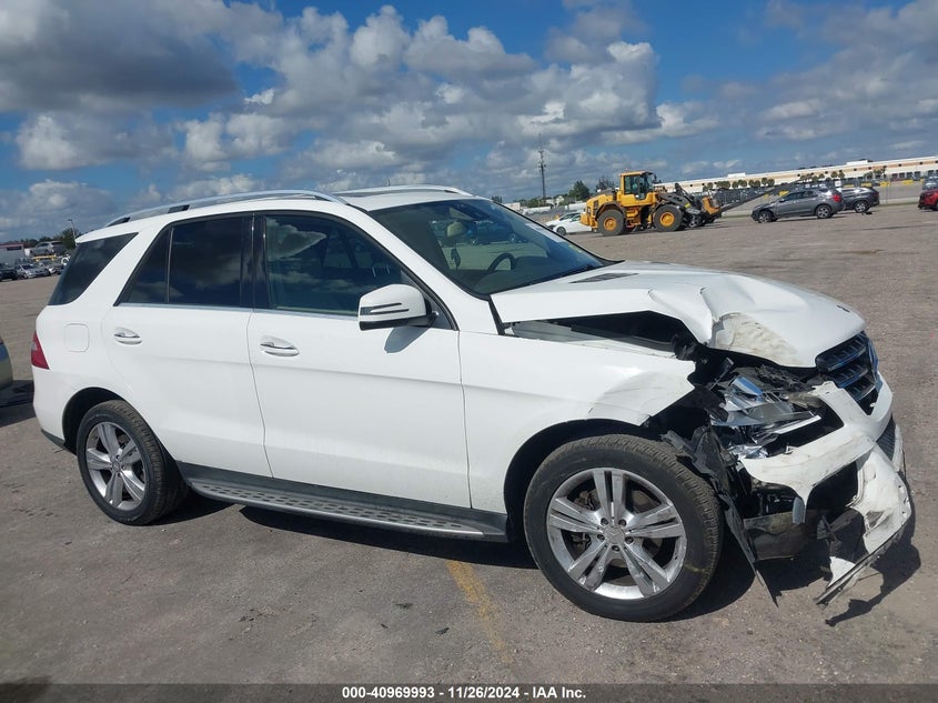 2014 MERCEDES-BENZ ML 350 - 4JGDA5JBXEA349398