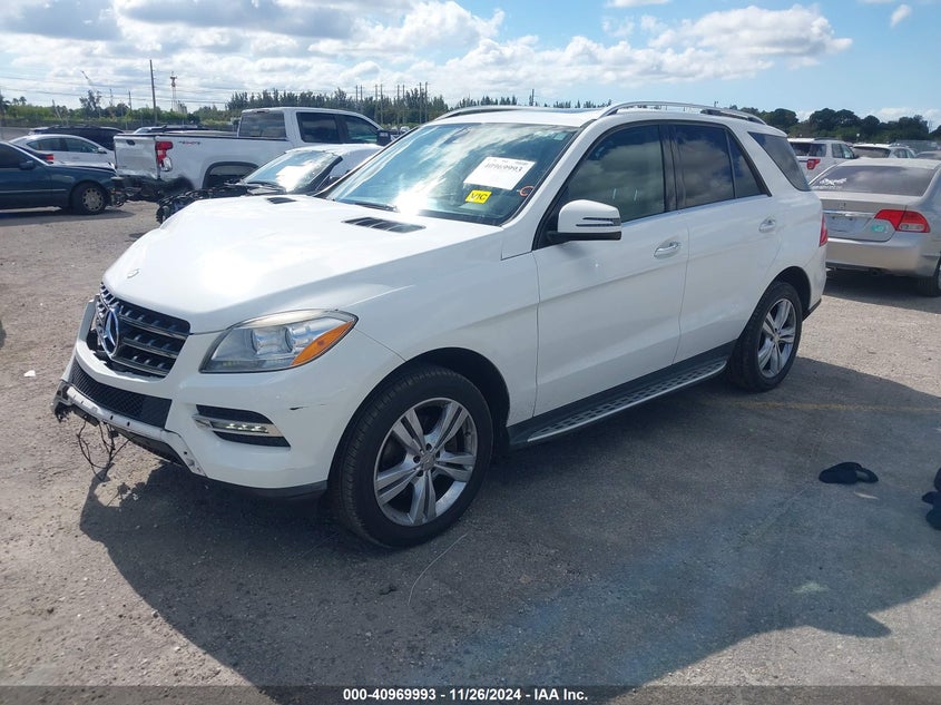 2014 MERCEDES-BENZ ML 350 - 4JGDA5JBXEA349398