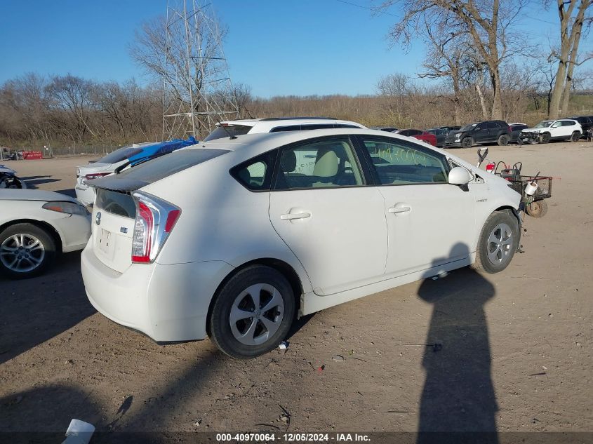 VIN JTDKN3DU8D5588294 2013 Toyota Prius, Two no.4