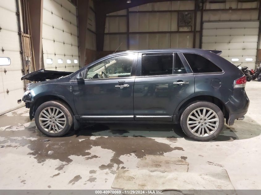 2013 Lincoln Mkx VIN: 2LMDJ8JK3DBL10130 Lot: 40970069