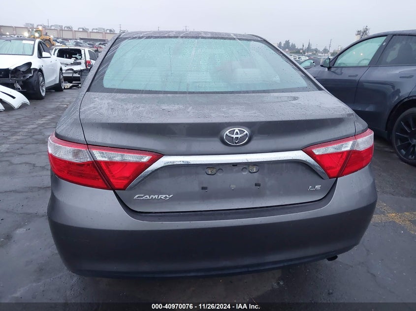 2016 TOYOTA CAMRY VIN: 4T4BF1FK2GR542159