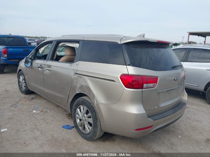 VIN KNDMB5C10G6191746 2016 KIA SEDONA no.3