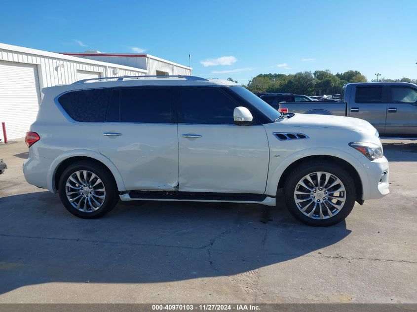 2017 Infiniti Qx80 VIN: JN8AZ2NC2H9431377 Lot: 40970103