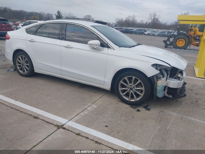 VIN 3FA6P0HD4HR349175 2017 Ford Fusion, SE no.1