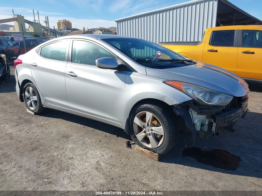 2013 HYUNDAI ELANTRA VIN: KMHDH4AE8DU541755