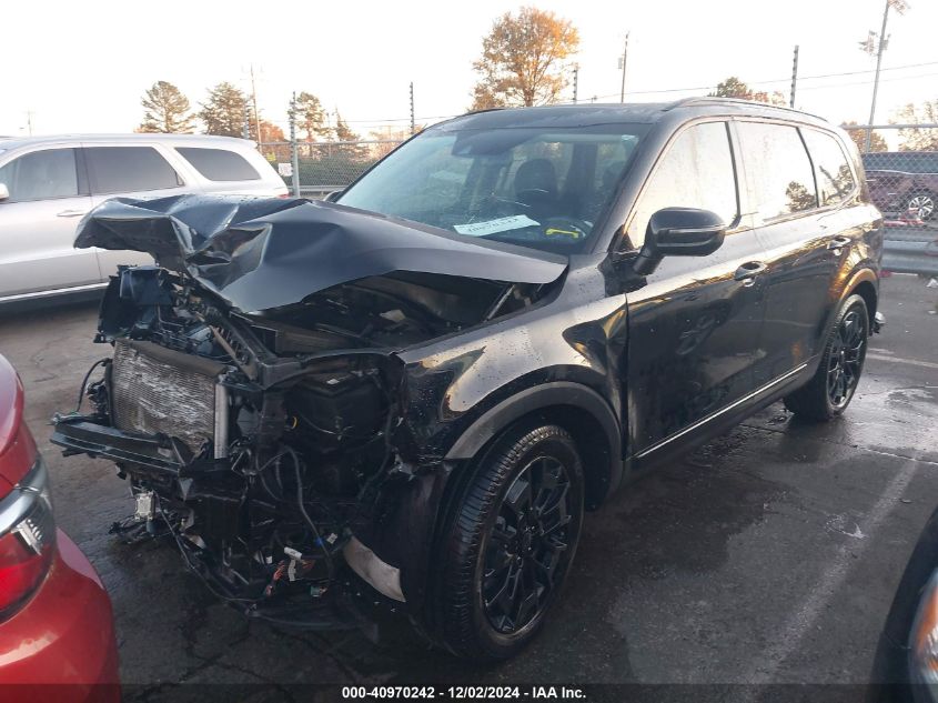 VIN 5XYP3DHCXMG184455 2021 KIA TELLURIDE no.2