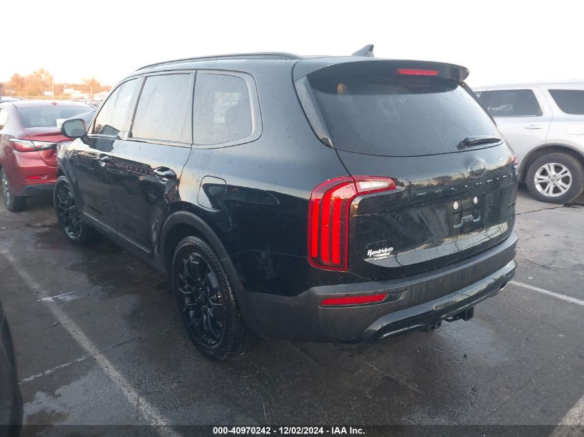 VIN 5XYP3DHCXMG184455 2021 KIA TELLURIDE no.3