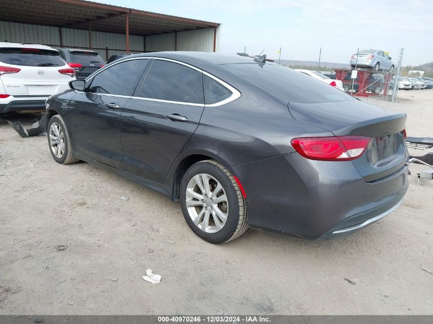 VIN 1C3CCCAB0FN734966 2015 Chrysler 200, Limited no.3