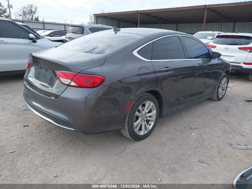 VIN 1C3CCCAB0FN734966 2015 Chrysler 200, Limited no.4