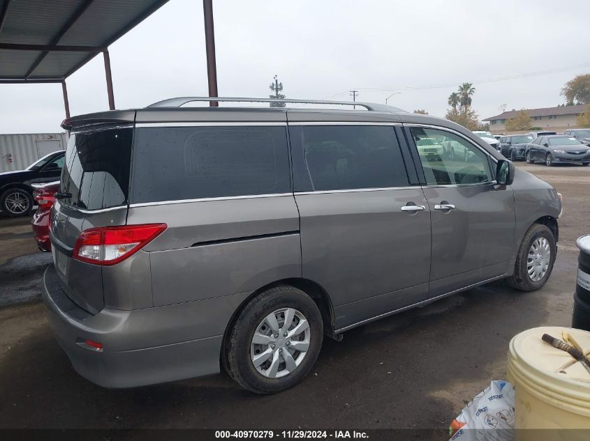 2014 Nissan Quest S VIN: JN8AE2KPXE9106054 Lot: 40970279