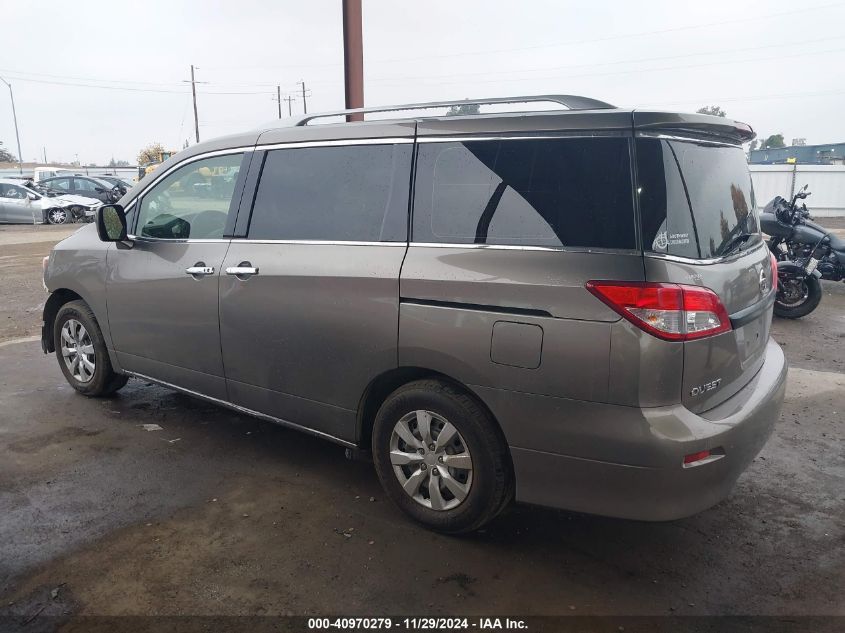 2014 Nissan Quest S VIN: JN8AE2KPXE9106054 Lot: 40970279