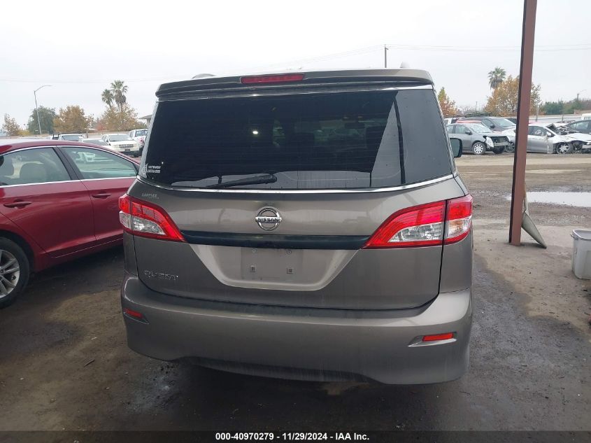 2014 Nissan Quest S VIN: JN8AE2KPXE9106054 Lot: 40970279