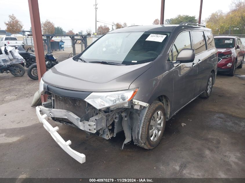 2014 Nissan Quest S VIN: JN8AE2KPXE9106054 Lot: 40970279