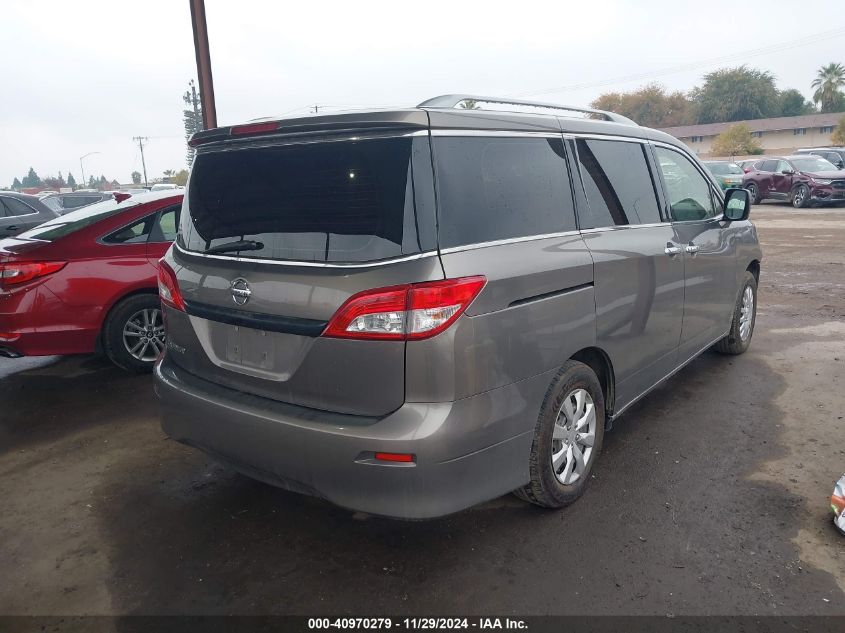 2014 Nissan Quest S VIN: JN8AE2KPXE9106054 Lot: 40970279