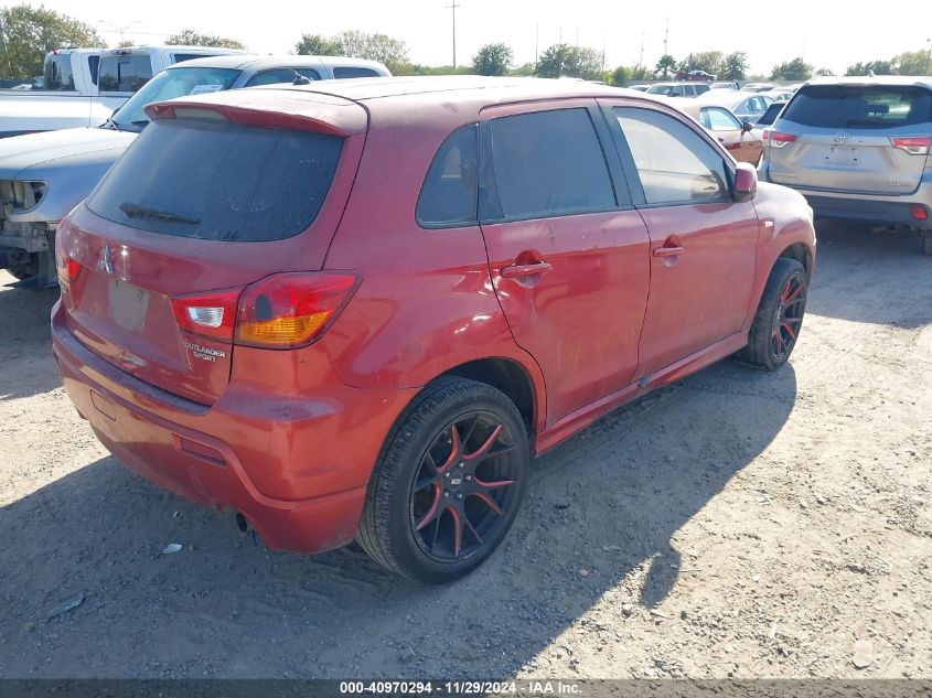 2012 Mitsubishi Outlander Sport Es VIN: JA4AP3AU2CZ011319 Lot: 40970294