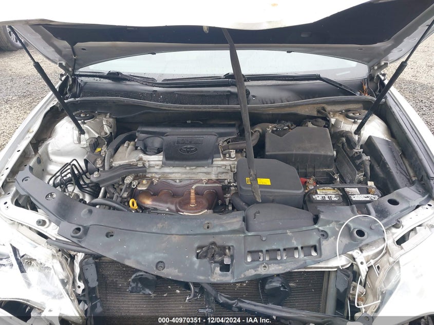 2012 TOYOTA CAMRY VIN: 4T4BF1FK6CR175261