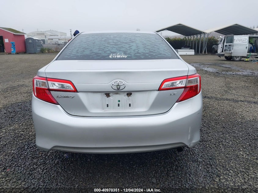 2012 TOYOTA CAMRY VIN: 4T4BF1FK6CR175261