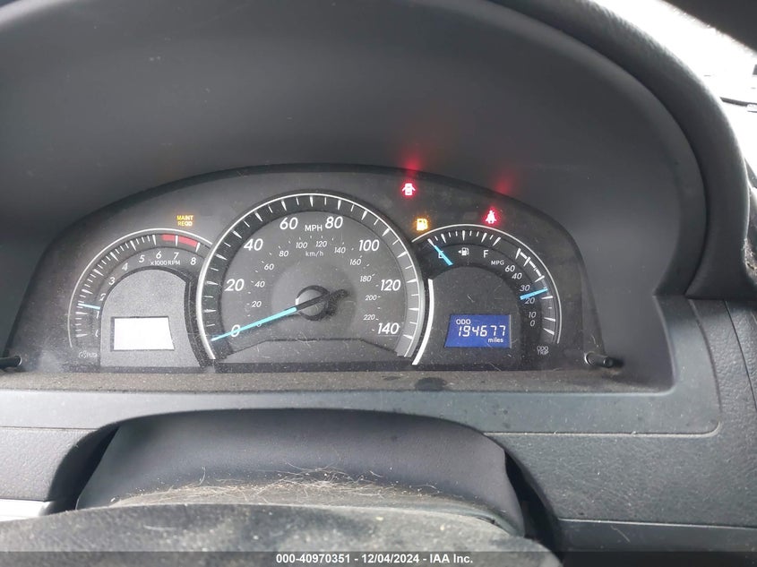 2012 TOYOTA CAMRY VIN: 4T4BF1FK6CR175261