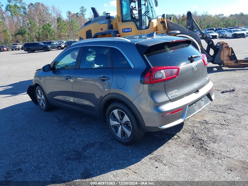 Vin: kndcb3lc7h5082788, lot: 41460165, kia niro lx 20173
