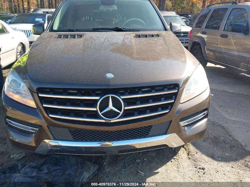 VIN 4JGDA2EB7EA315606 2014 Mercedes-Benz Ml 350 Blu... no.12