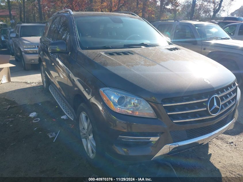 VIN 4JGDA2EB7EA315606 2014 Mercedes-Benz Ml 350 Blu... no.1