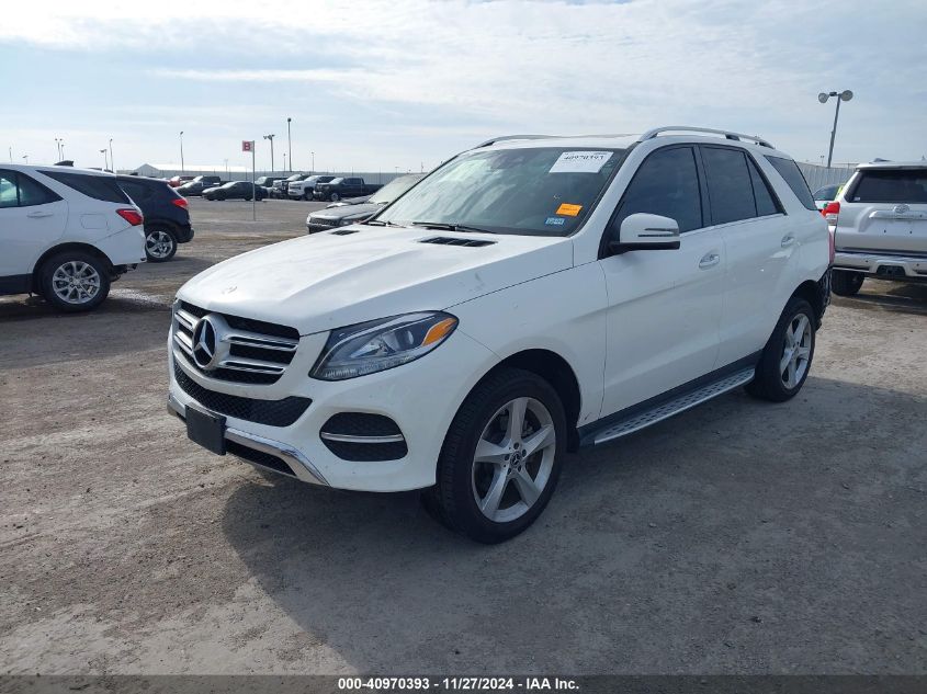 VIN 4JGDA5JBXJB100295 2018 Mercedes-Benz GLE 350 no.2