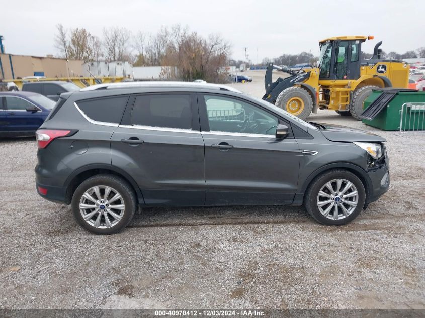 VIN 1FMCU0JD4HUC73039 2017 Ford Escape, Titanium no.13