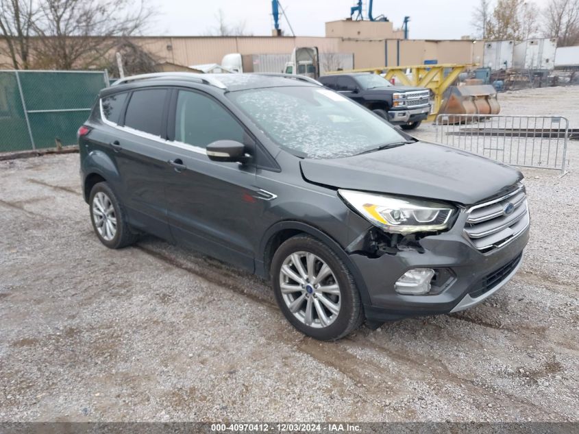 2017 FORD ESCAPE TITANIUM - 1FMCU0JD4HUC73039