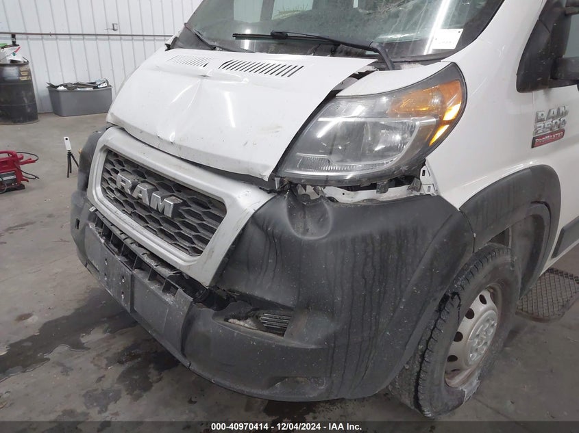 2019 Ram Promaster 2500 Window Van High Roof 159 Wb VIN: 3C6TRVPG8KE531371 Lot: 40970414