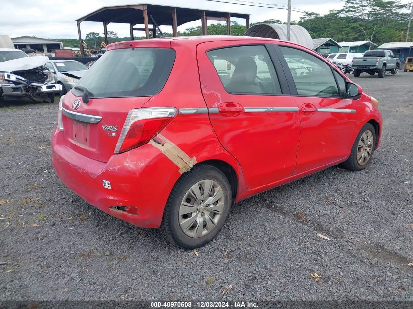 VIN JTDKTUD39ED590498 2014 Toyota Yaris, L (tmc/Cbu... no.4