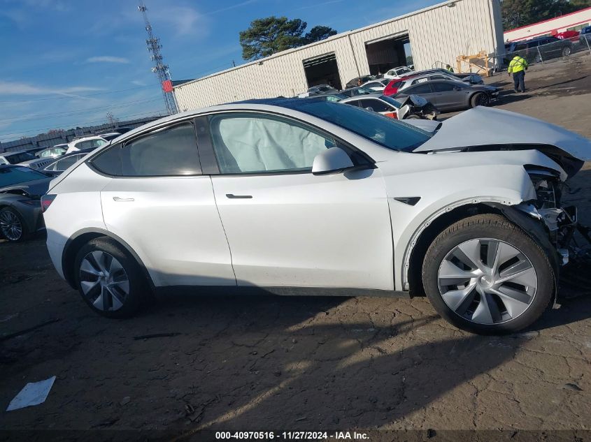 2023 Tesla Model Y Awd/Long Range Dual Motor All-Wheel Drive VIN: 7SAYGDEE3PA130666 Lot: 40970516