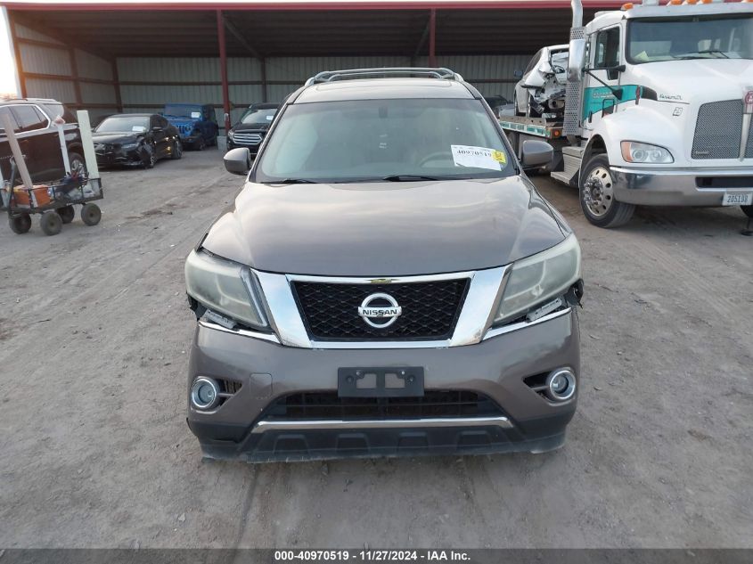 2014 Nissan Pathfinder Sl VIN: 5N1AR2MM3EC709221 Lot: 40970519