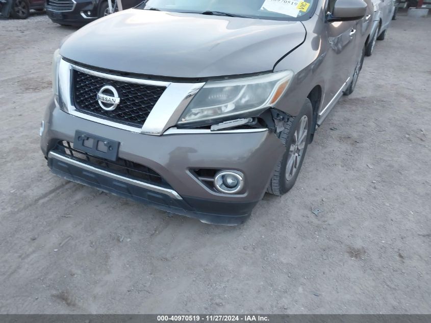 2014 Nissan Pathfinder Sl VIN: 5N1AR2MM3EC709221 Lot: 40970519