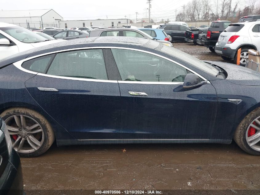 2015 Tesla Model S 70D/85D/P85D VIN: 5YJSA1H27FFP79568 Lot: 40970586